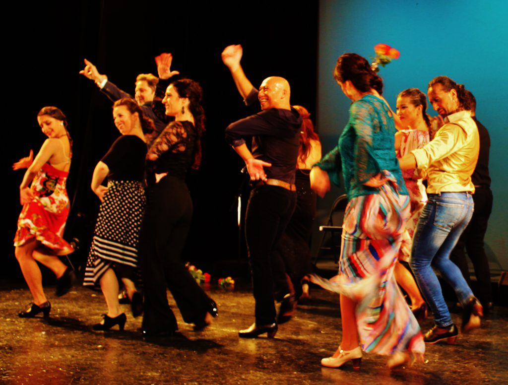 Flamenco Band Of Gypsies Burns Gala Dance Stage